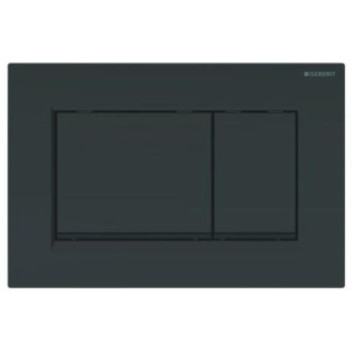 GEBERIT 115.883.DW.1 SIGMA30 DUAL FLUSH ACTUATOR PLATE MATT BLACK