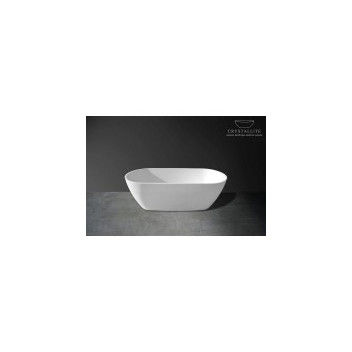 CRYSTALLITE LUNA 1.7 FREE STANDING BATH WHITE 1710x765x574