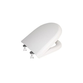PENNYWARE 411-65302 PARKER COMPACT TOILET SEAT & PLASTIC HINGE WHITE