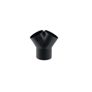 GEBERIT HDPE DOUBLE Y-BRANCH FITTING 63x56mm 30deg 364.465.16.1