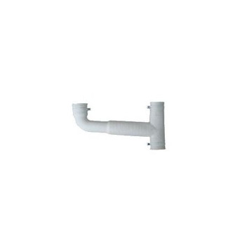 MARLEY ETC03 WHITE DOUBLE SINK TRAP COMBO 40X40X300