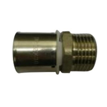 VALSIR VU0000540 STRAIGHT MALE ADAPTOR DR BRASS 16X1/2