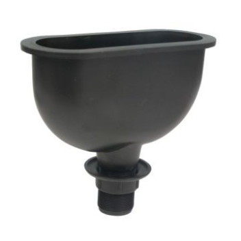 VULCATHENE 499B 40mm LARGE OVAL DRIP CUP (264X111mm)