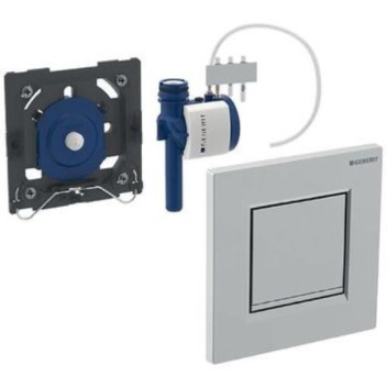 GEBERIT 116.017.JQ.1 PNEUMATIC URINAL FLUSH CONTROL MATT/SHINY/MATT