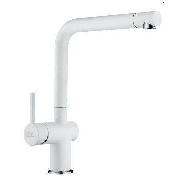 FRANKE 1150046 ACTIVE PLUS 2.0 SINK MIXER CHROME POLAR WHITE