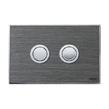 VALSIR VS0876047 DESIGN PLATE WOOD GREY OAK SQUARE BUTTONS SATIN