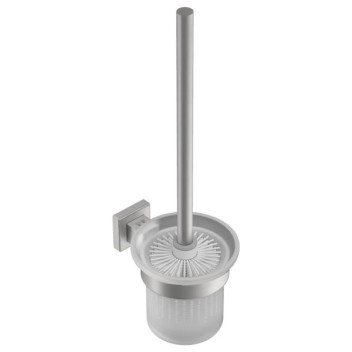 BATHROOM BUTLER 8538BRSH TOILET BRUSH & HOLDER BRUSHED