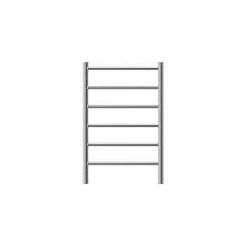 JEEVES SPARTAN SIX 520 HEATED TOWEL RAIL STRAIGHT LEFT SS