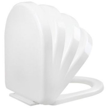 WIRQUIN 29998023  D-1 SOFT CLOSE TOILET SEAT WHITE