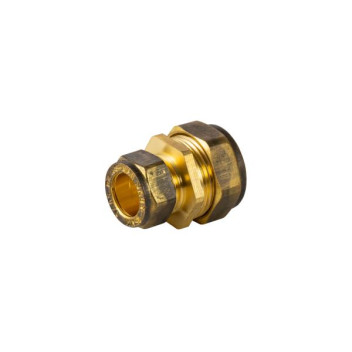 BRASSMAN COMPRESSION STRAIGHT REDUCING COUPLER 22x15mm CXC