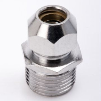 CHURRASCO 0886 COMPRESSION FITTING X1/2M 3/8