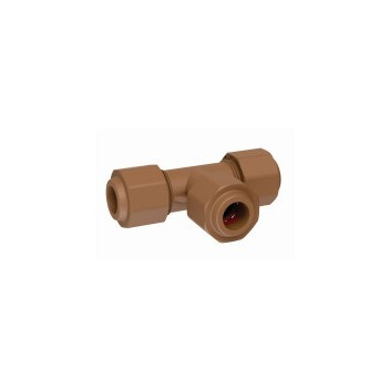 UNITWIST TEE CENTRE INCREASING CxCxC 15mm x15x22mm UT2045R
