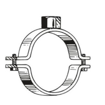 VALSIR VS396052 G1/2X250mm GALV PIPE CLIP