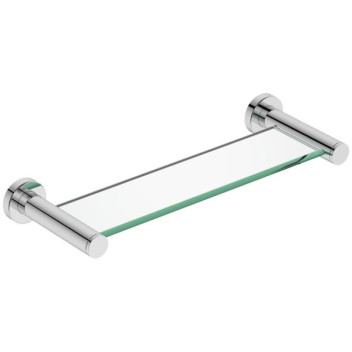 BATHROOM BUTLER 4625POLS GLASS SHELF POLISHED SS 330mm