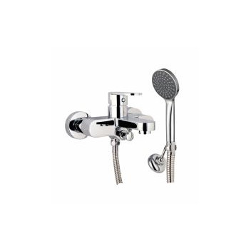 STH KAPPA W/T BATH MIXER INC H/SHOWER CP 15mm