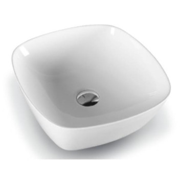 PLUMLINE MAHALE II ROUNDED 0TH F/STANDING BASIN 405x405x140 HIGH