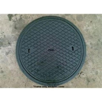 PAM CI STD PAVEMENT MANHOLE MD 550mm DIA FRAME ONLY 4