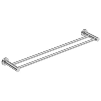 BATHROOM BUTLER 4682BRSH DOUBLE RAIL BRUSHED SS 650