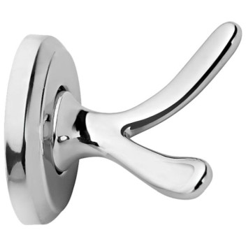 BATHROOM BUTLER LR2111CHRM DOUBLE ROBE HOOK POLISHED CHROME