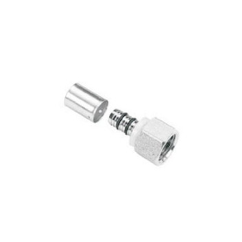 RIFENG STRAIGHT FEMALE ADAPTOR BRASS 50x1.1/2 CRIMPED