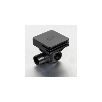 GIO A100/MB SQUARE NIKKI BATH SPOUT MATT BLACK