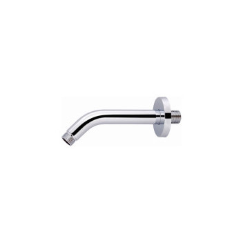 PLUMLINE STAINLESS STEEL BENT SHOWER ARM 15x150mm