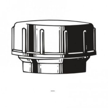 VALSIR VS0340003 SCREWED END CAP 50mm