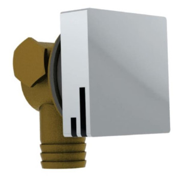 PLUMLINE SQUARE NIKKI BATH SPOUT & OVERFLOW CP