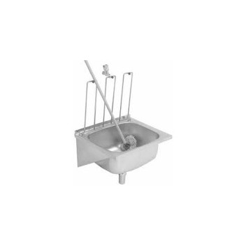 FRANKE 2630026SS LDS DRIP SINK with GRID/FALCON BRKTS