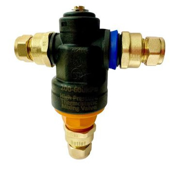 ADVANCED AD-TM-15 THERMOSTATIC MIXING VALVE 15MM (inc NON-RETURNS ) HP