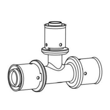 VALSIR VS0150859 PEXAL PPSU REDUCING TEE 32X26mm