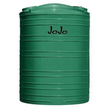 JOJO WATER TANK VERTICAL 10000Lt GREEN (40mm IN/OUTLET)