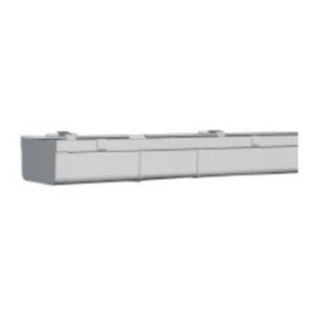 MARLEY SQUARE D-SHAPE PVC GUTTER X4.5m SGH515