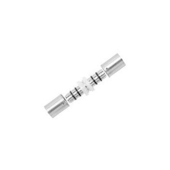 RIFENG STRAIGHT COUPLER BRASS 50mm CRIMPED