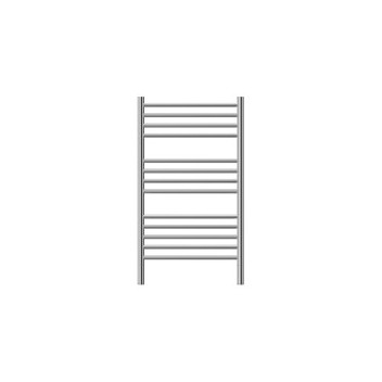 JEEVES CLASSIC C400 HEATED TOWEL RAIL CURVED LEFT SS