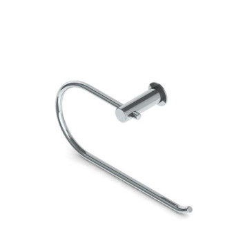 PLUMLINE MANDARA TOWEL RING S/ST POLISHED ROUND