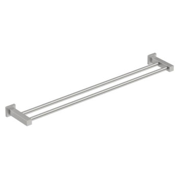 BATHROOM BUTLER 8585BRSH DOUBLE RAIL BRUSHED 800mm
