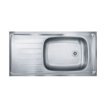 STAINLESS STEEL REVERSIBLE CONTRACT SINK DROP ON 900X460 SA94