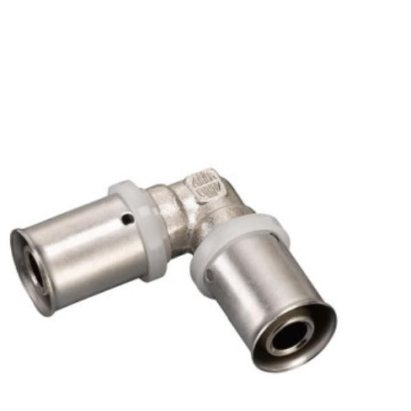 RIFENG EQUAL ELBOW BRASS 25mm CRIMPED