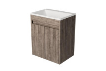LECICO CONTRARRE W/HUNG 2 DOOR CABINET& BASIN COMBO STONE 500x620x360