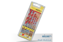 ALPEN PROFI MULTICUT DRILL BIT SET (4,5,6,8,10mm) 5PCE STD SHANK