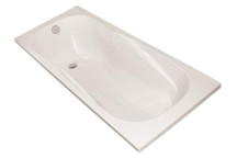 PLUMLINE MERU BATH WITH HANDLES 1700X695 WHITE