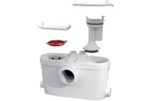 SANIACCESS3  MACERATOR SEWAGE PUMP 1 WC & 3 INLET 5M VERT or 100M HORI