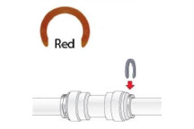 SPEEDFIT COLLETS LOCKING CLIP 15mm CM1815R RED