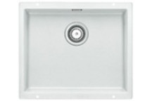 BLANCO SUBLINE SILGRANIT UNDERMOUNT SINK  530X400 INCL FITTINGS WHITE