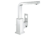 GROHE G-23135000 EUROCUBE BASIN MIXER WITH SWIVEL SPOUT CP