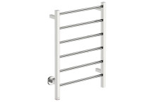 BATHROOM BUTLER CON06231-PTS-POLS CONTOUR 6BAR HEATED RAIL STRAIGHT SS