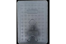 MASCO POLYMER MANHOLE COVER & FRAME 400X600 L/DUTY A15