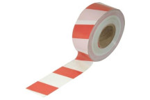 MATUS BARRIER TAPE ROLL RED/WHITE 75MMX500M