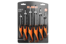 KENDO SCREWDRIVER SET 6 PCE (3x FLAT, 3x PHILLIPS) KEN85114